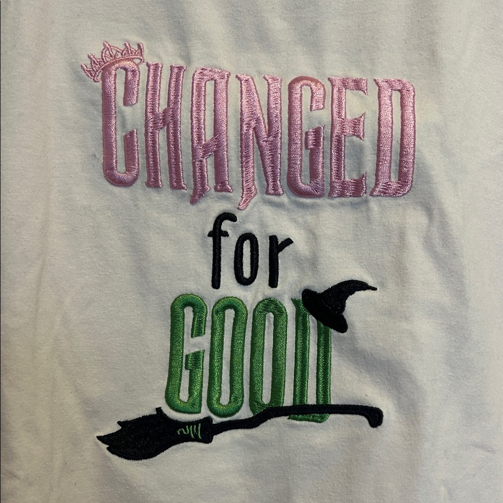 Changed For Good Wicked T Shirt Size Large Pink